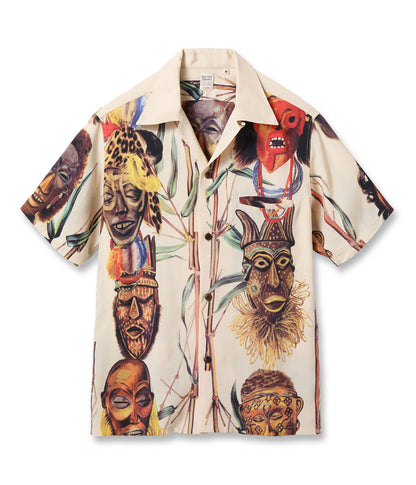 SS39481 / SUN SURF SPECIAL EDITION HAWAIIAN SHIRT “BATTLE MASK”
