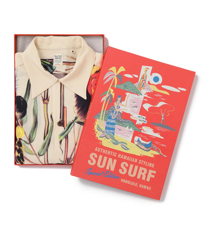 SS39481 / SUN SURF SPECIAL EDITION HAWAIIAN SHIRT “BATTLE MASK”