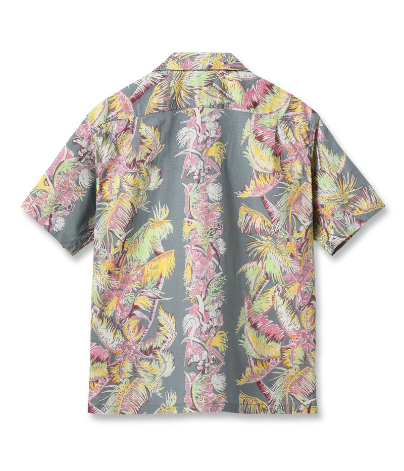 SS39503 / SUNSURF COTTON × LINEN SLUBYARN OPEN SHIRT “COCO PALMS”