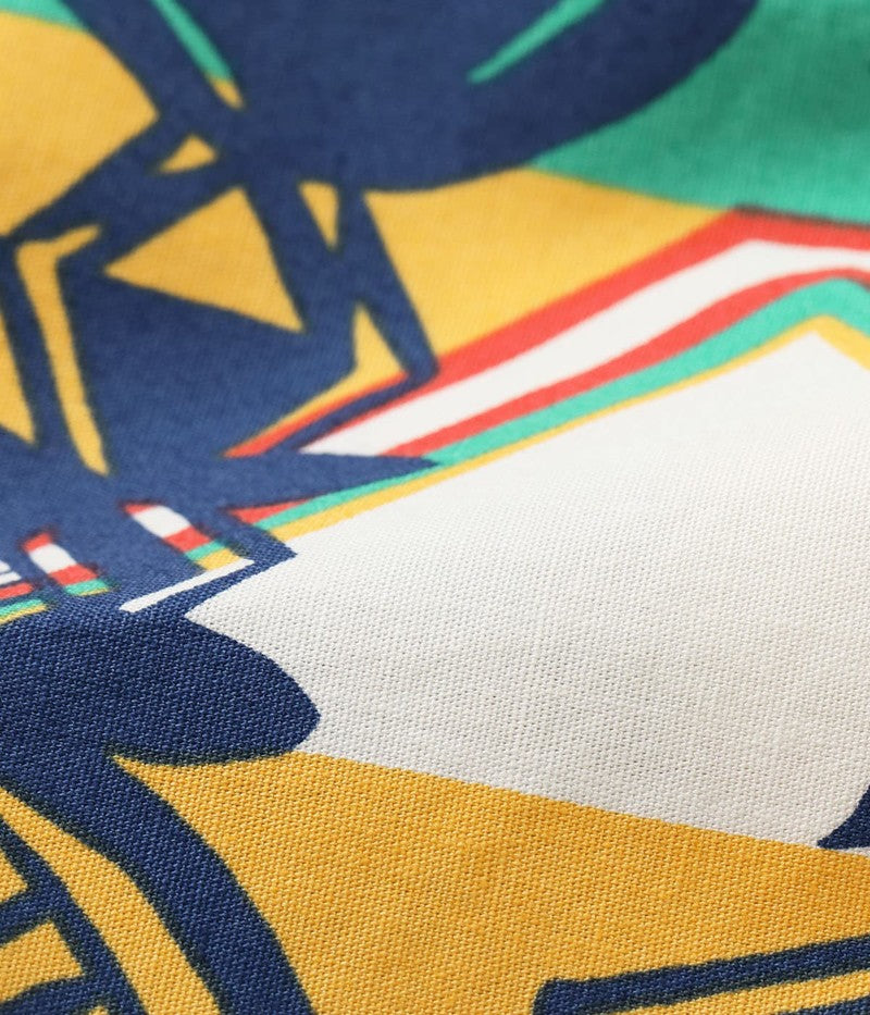 SS39504 / SUNSURF COTTON BROAD OPEN SHIRT “TROPICAL WOODCUT”