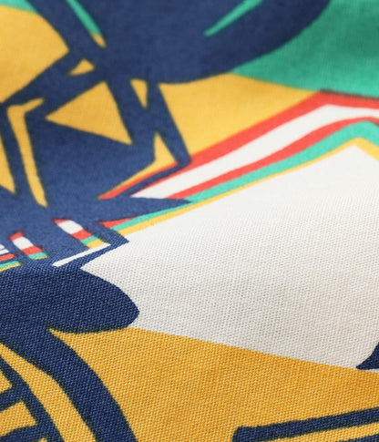 SS39504 / SUNSURF COTTON BROAD OPEN SHIRT “TROPICAL WOODCUT”