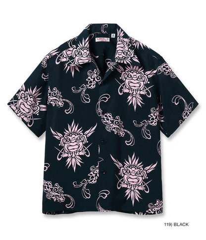 SS39611 / SUNSURF RAYON HAWAIIAN SHIRT “INCARNATION OF GOD”