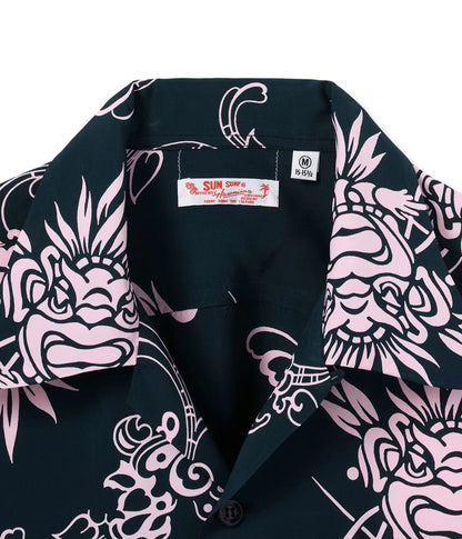SS39611 / SUNSURF RAYON HAWAIIAN SHIRT “INCARNATION OF GOD”