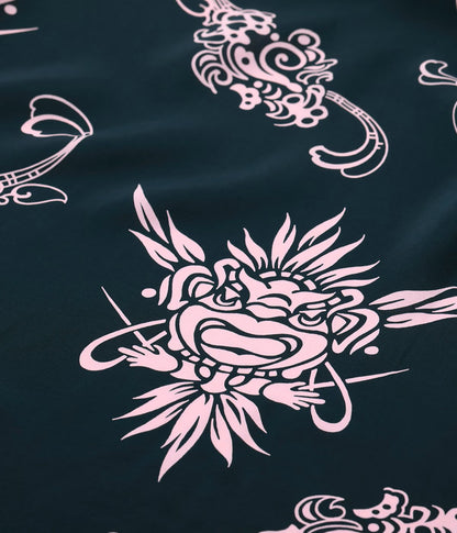 SS39611 / SUNSURF RAYON HAWAIIAN SHIRT “INCARNATION OF GOD”