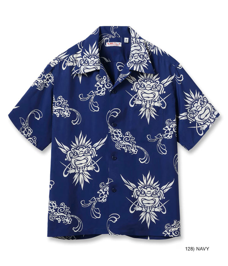 SS39611 / SUNSURF RAYON HAWAIIAN SHIRT “INCARNATION OF GOD”