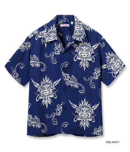 SS39611 / SUNSURF RAYON HAWAIIAN SHIRT “INCARNATION OF GOD”