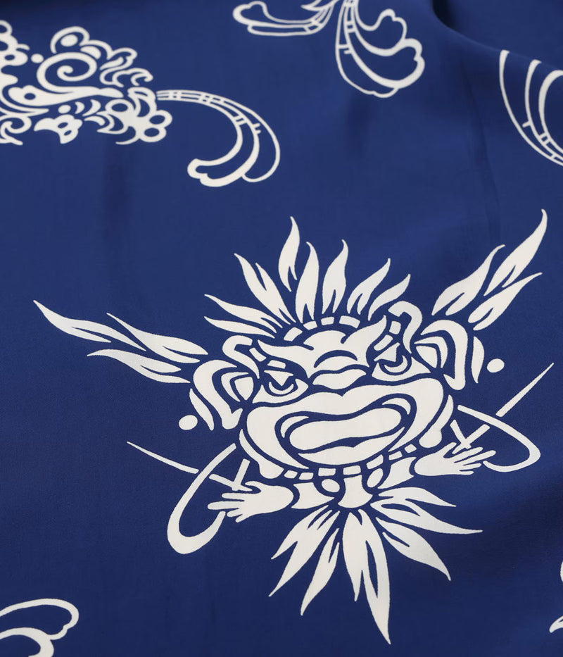 SS39611 / SUNSURF RAYON HAWAIIAN SHIRT “INCARNATION OF GOD”