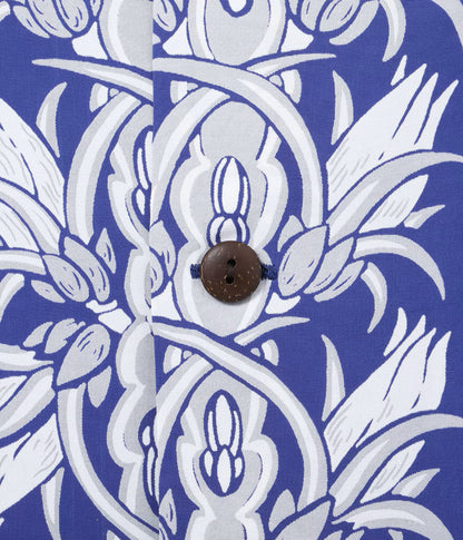 SS39612 / SUNSURF RAYON HAWAIIAN SHIRT “NIGHT BLOOMING CEREUS BORDER”