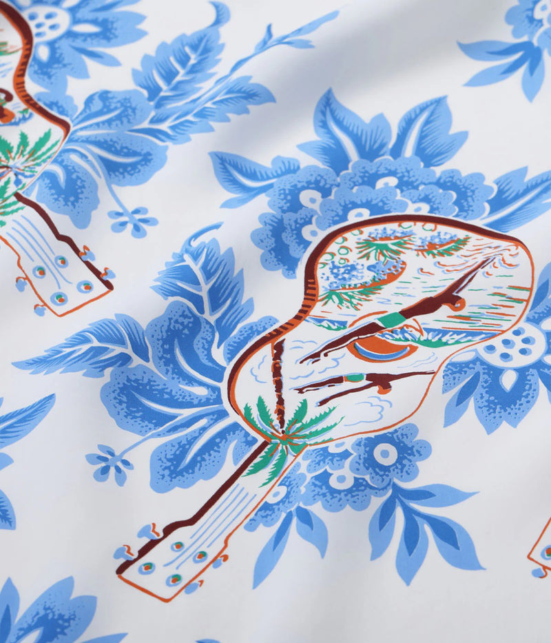 SS39613 / SUNSURF RAYON HAWAIIAN SHIRT “UKULELE MELODY”