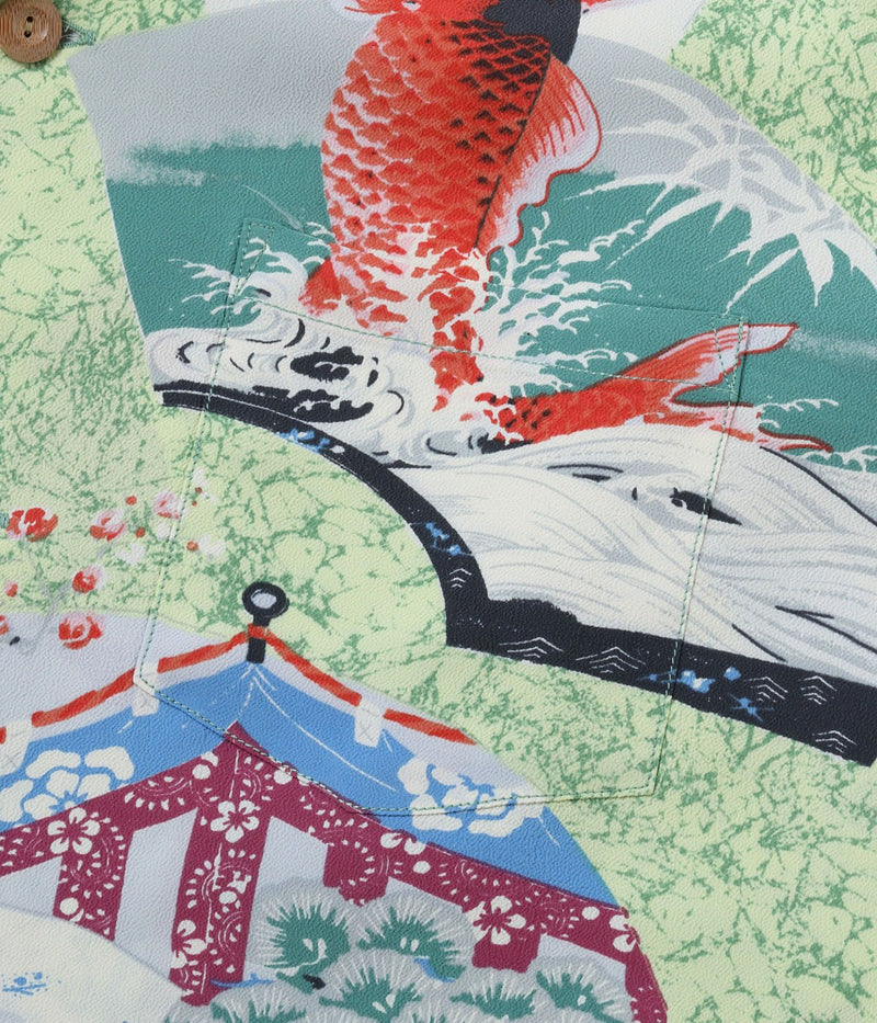 SS39614 / SUNSURF RAYON HAWAIIAN SHIRT “JAPANESE QUAINT DESIGN”