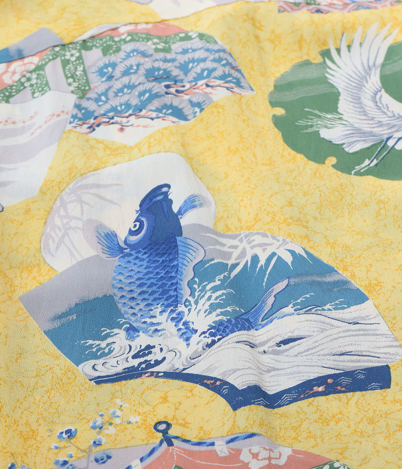 SS39614 / SUNSURF RAYON HAWAIIAN SHIRT “JAPANESE QUAINT DESIGN”