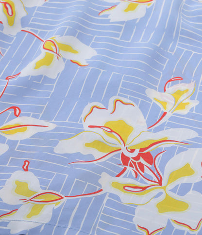 SS39615 / SUNSURF RAYON HAWAIIAN SHIRT “WHITE GINGER”