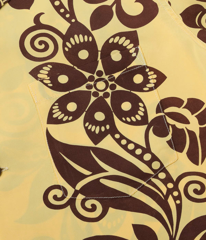 SS39616 / SUNSURF RAYON HAWAIIAN SHIRT “PICTOGRAPH FLOWER”