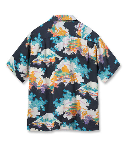 SS39618 / SUNSURF RAYON HAWAIIAN SHIRT “ANCIENT CAPITAL”