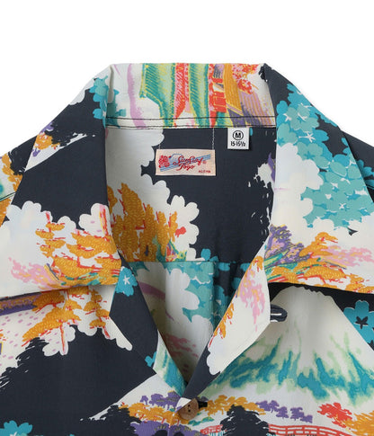 SS39618 / SUNSURF RAYON HAWAIIAN SHIRT “ANCIENT CAPITAL”