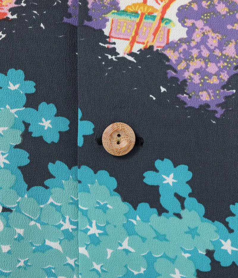 SS39618 / SUNSURF RAYON HAWAIIAN SHIRT “ANCIENT CAPITAL”