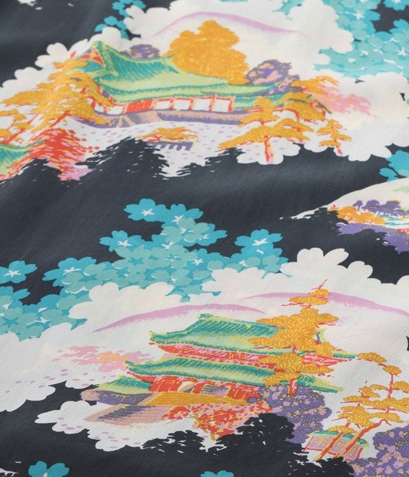 SS39618 / SUNSURF RAYON HAWAIIAN SHIRT “ANCIENT CAPITAL”