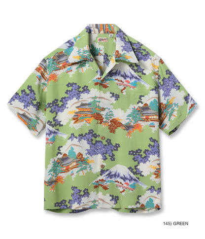 SS39618 / SUNSURF RAYON HAWAIIAN SHIRT “ANCIENT CAPITAL”