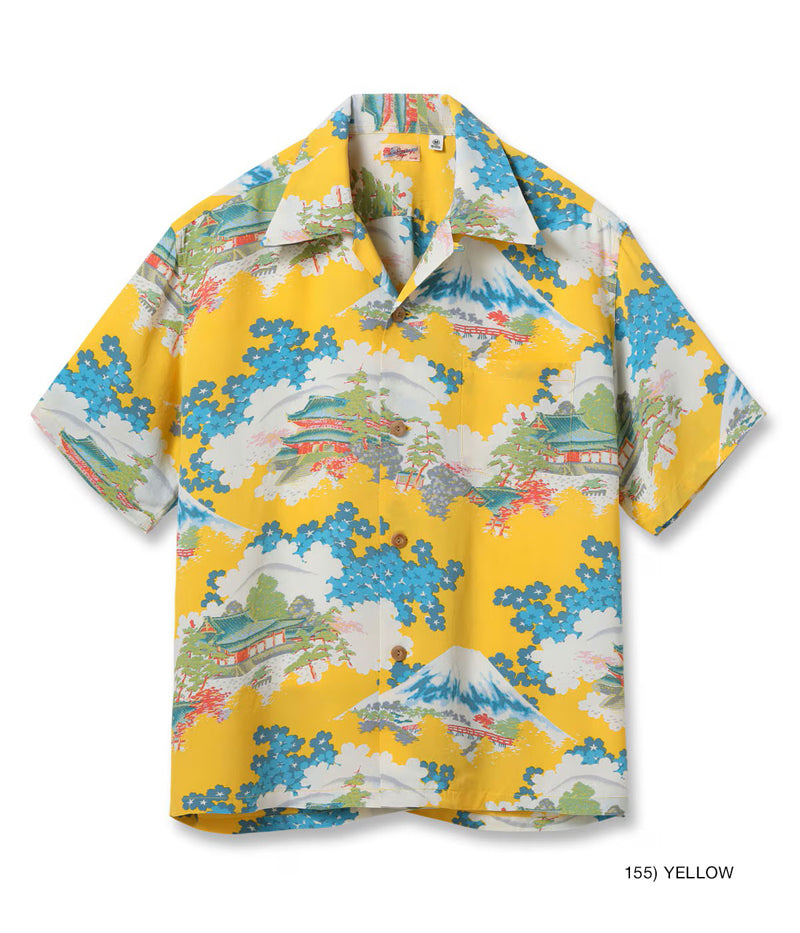 SS39618 / SUNSURF RAYON HAWAIIAN SHIRT “ANCIENT CAPITAL”
