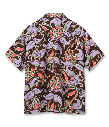 SS39619 / SUNSURF RAYON HAWAIIAN SHIRT “SPIDER LILY”