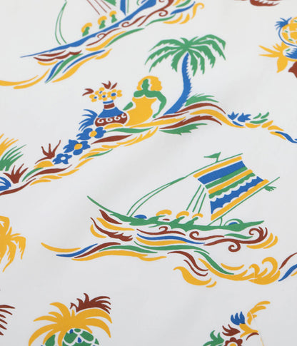 SS39620 / SUNSURF RAYON HAWAIIAN SHIRT “ISLAND TRIP”