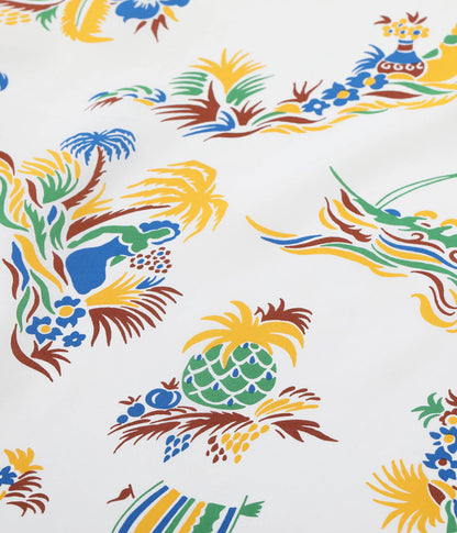 SS39620 / SUNSURF RAYON HAWAIIAN SHIRT “ISLAND TRIP”