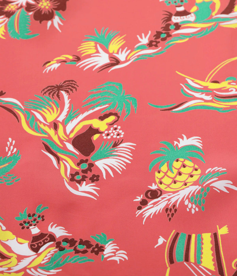 SS39620 / SUNSURF RAYON HAWAIIAN SHIRT “ISLAND TRIP”