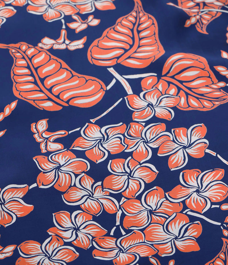 SS39621 / SUNSURF RAYON HAWAIIAN SHIRT “PLUMERIA BLOSSOMS”