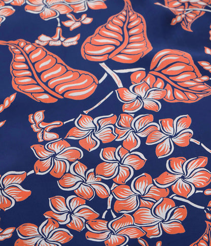 SS39621 / SUNSURF RAYON HAWAIIAN SHIRT “PLUMERIA BLOSSOMS”