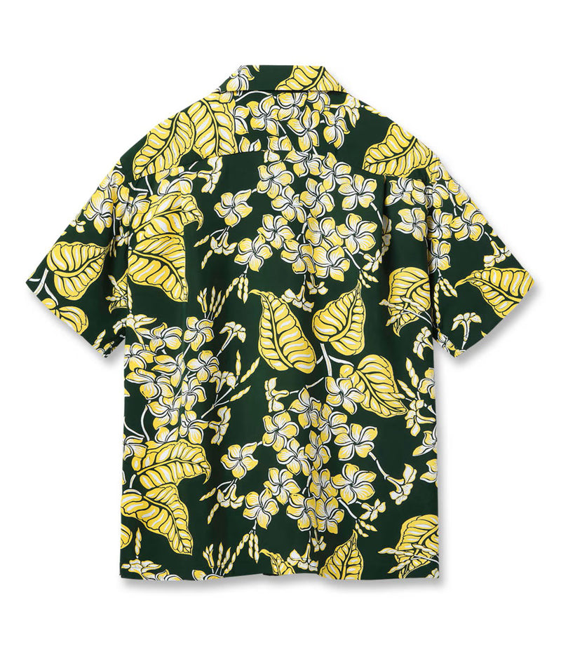 SS39621 / SUNSURF RAYON HAWAIIAN SHIRT “PLUMERIA BLOSSOMS”