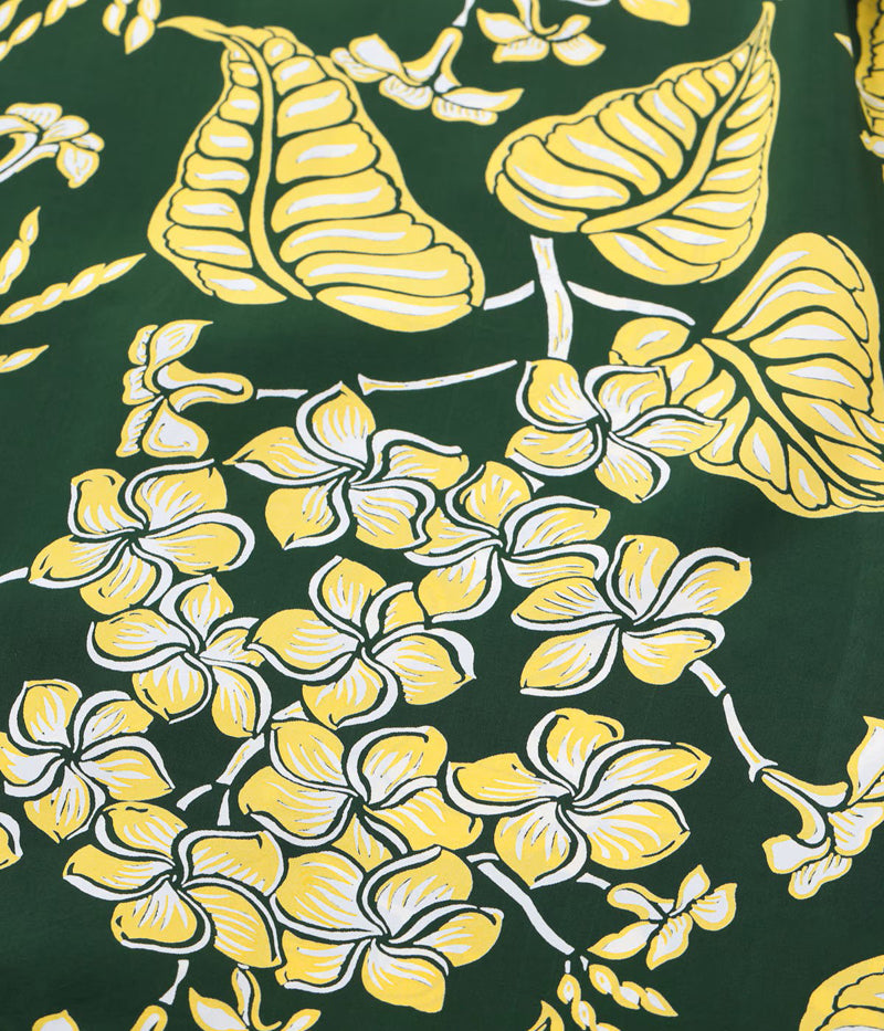 SS39621 / SUNSURF RAYON HAWAIIAN SHIRT “PLUMERIA BLOSSOMS”