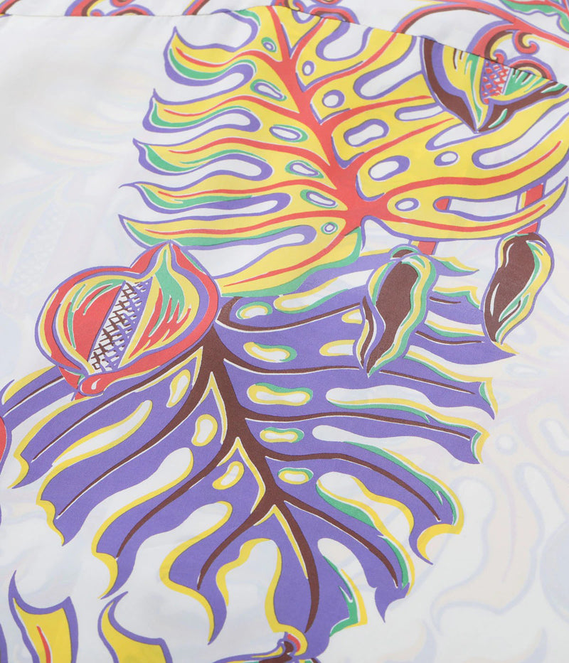 SS39622 / SUNSURF RAYON HAWAIIAN SHIRT “MONSTERA BORDER”