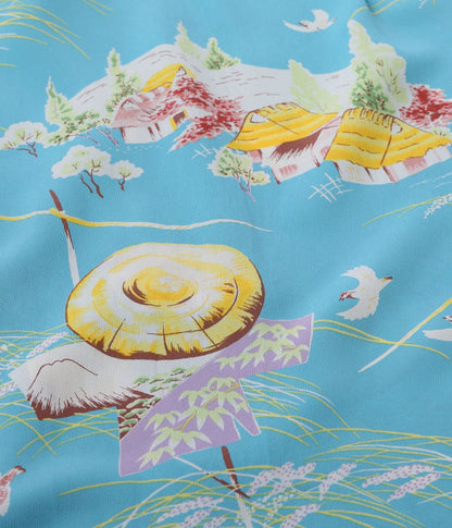 SS39623 / SUNSURF RAYON HAWAIIAN SHIRT “SCARECROW”