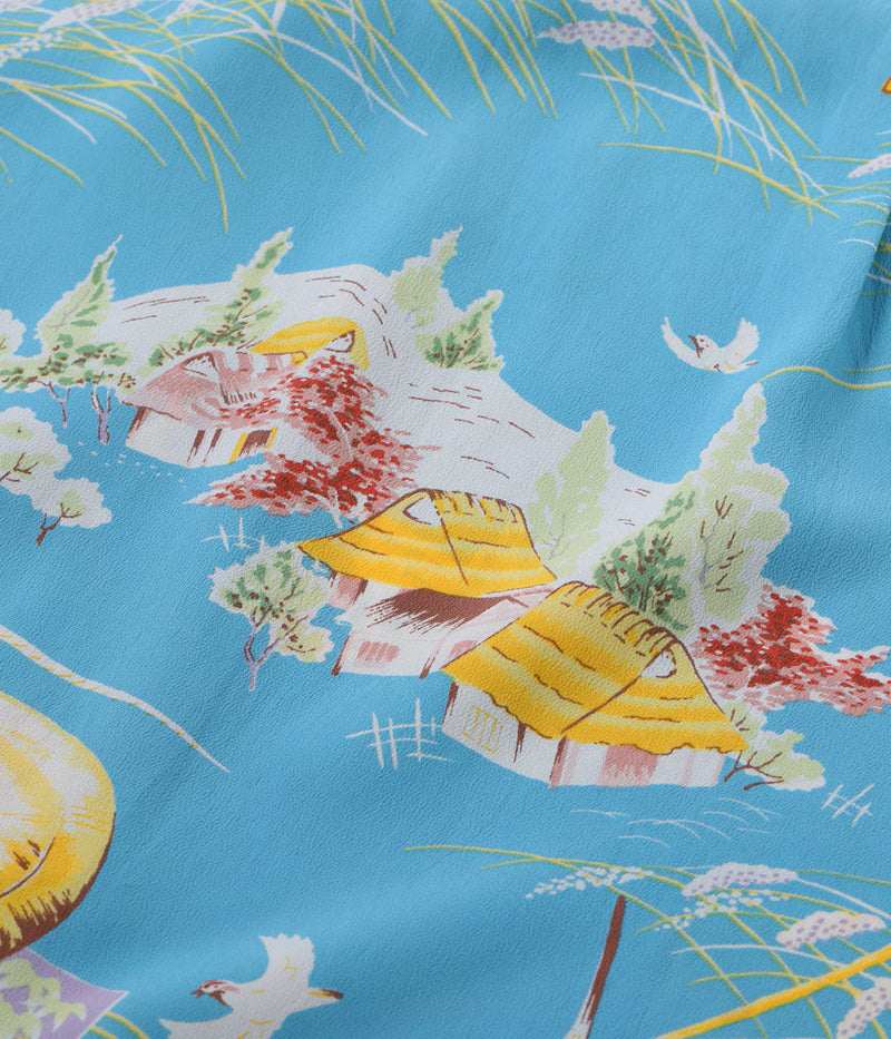 SS39623 / SUNSURF RAYON HAWAIIAN SHIRT “SCARECROW” – Klaxon