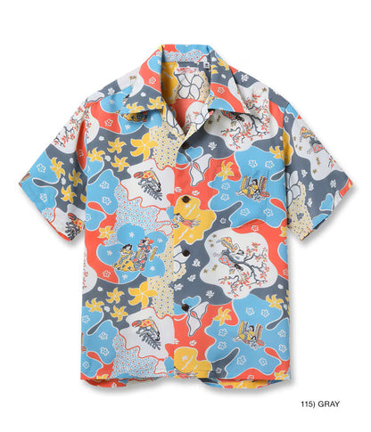 SS39624 / SUNSURF RAYON HAWAIIAN SHIRT “PARADISE HULA”