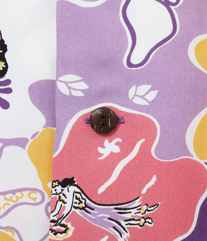 SS39624 / SUNSURF RAYON HAWAIIAN SHIRT “PARADISE HULA”
