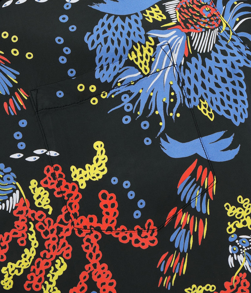 SS39626 / SUNSURF RAYON HAWAIIAN SHIRT “TROPICAL FISH”