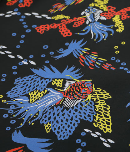 SS39626 / SUNSURF RAYON HAWAIIAN SHIRT “TROPICAL FISH”
