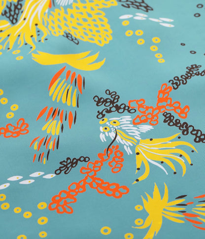 SS39626 / SUNSURF RAYON HAWAIIAN SHIRT “TROPICAL FISH”