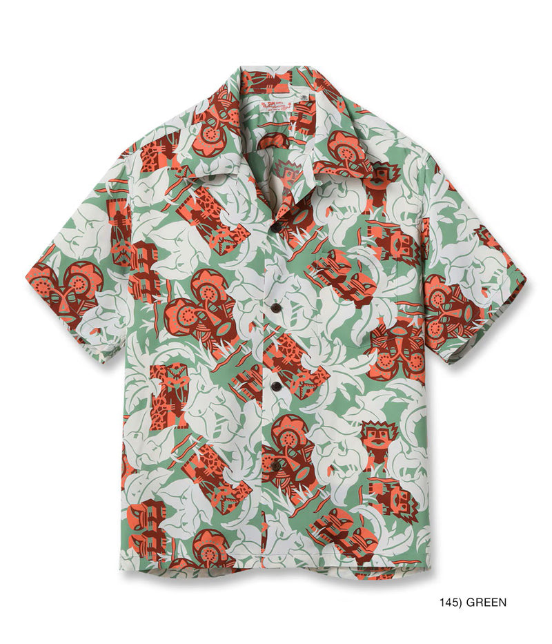 SS39628 / SUNSURF RAYON HAWAIIAN SHIRT “FUN ISLAND”