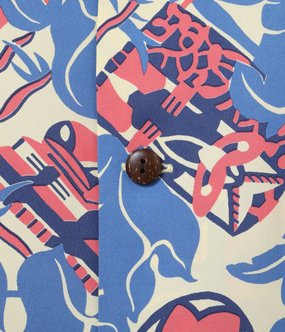 SS39628 / SUNSURF RAYON HAWAIIAN SHIRT “FUN ISLAND”
