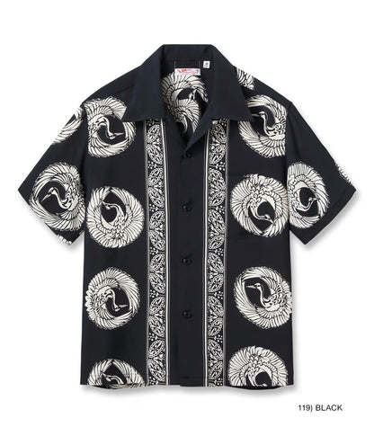 SS39629 / SUNSURF RAYON HAWAIIAN SHIRT “ORIENTAL BORDER”