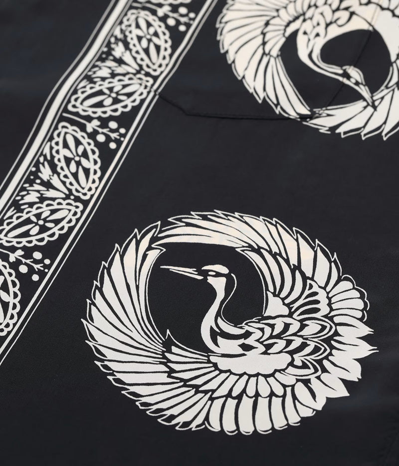 SS39629 / SUNSURF RAYON HAWAIIAN SHIRT “ORIENTAL BORDER”