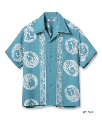 SS39629 / SUNSURF RAYON HAWAIIAN SHIRT “ORIENTAL BORDER”