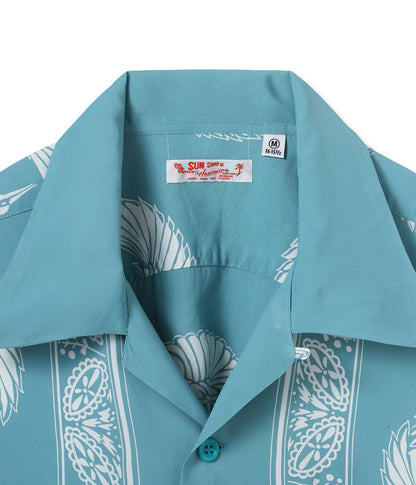 SS39629 / SUNSURF RAYON HAWAIIAN SHIRT “ORIENTAL BORDER”
