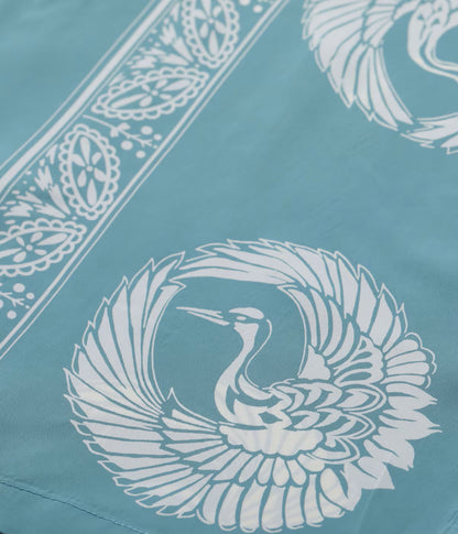 SS39629 / SUNSURF RAYON HAWAIIAN SHIRT “ORIENTAL BORDER”