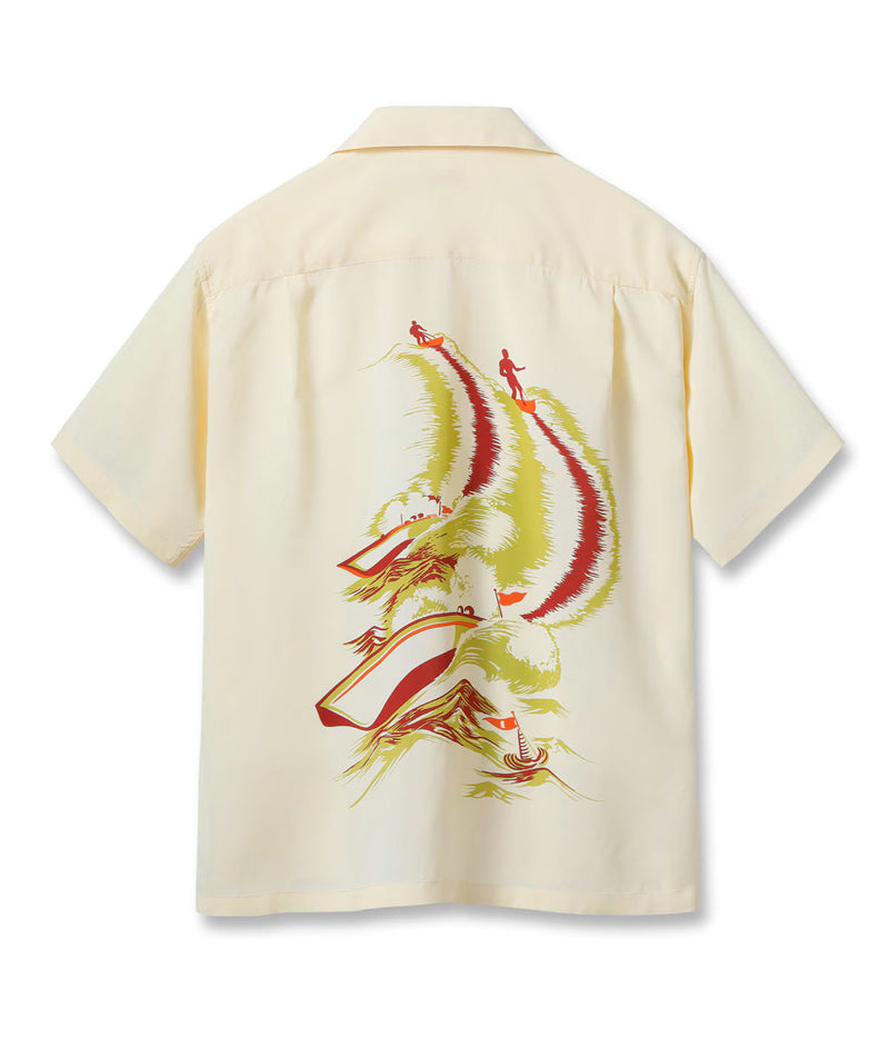 SS39630 / SUNSURF RAYON HAWAIIAN SHIRT “WATER SKIING” – Klaxon