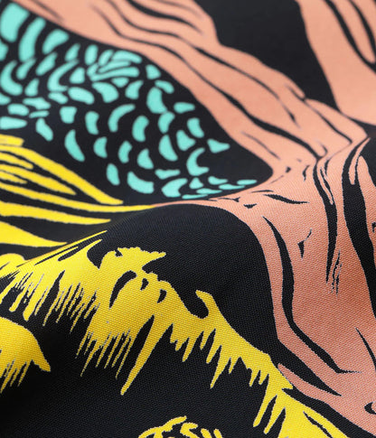 SS39673 / SUN SURF SPECIAL EDITION HAWAIIAN SHIRT “GAUGUIN WOODCUT MYSTIC” (SHORT SLEEVE)