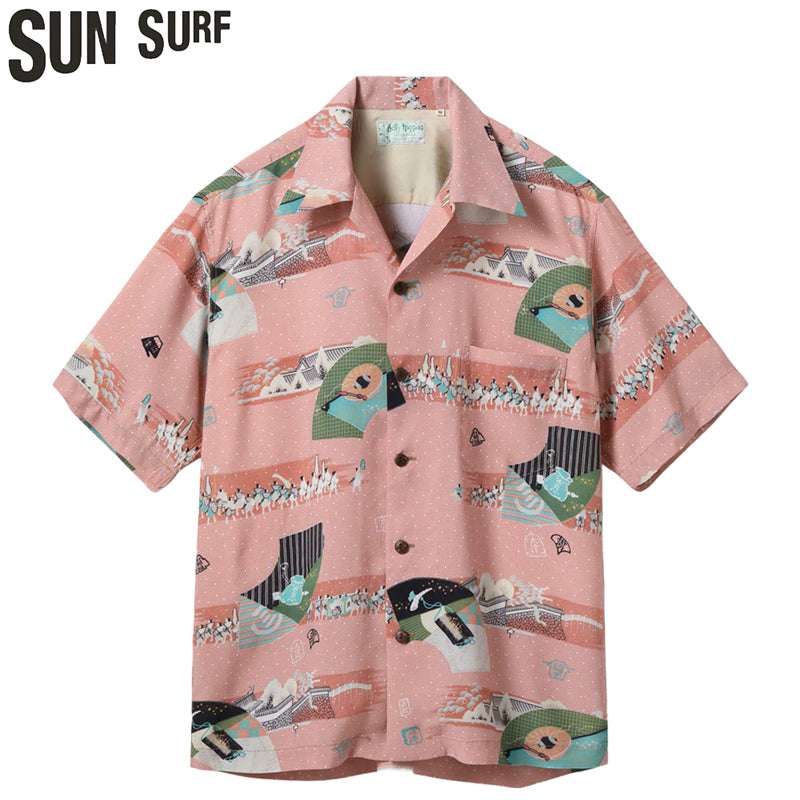 SS39675 / SUN SURF SPECIAL EDITION HAWAIIAN SHIRT “SANKIN KOTAI”