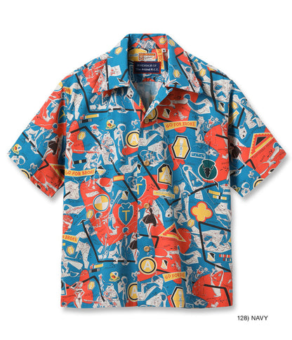 SS39676 / SUN SURF SPECIAL EDITION HAWAIIAN SHIRT “442nd”